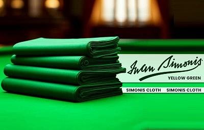 Бильярдное сукно Simonis 760 в цвете Yellow Green снова в продаже!